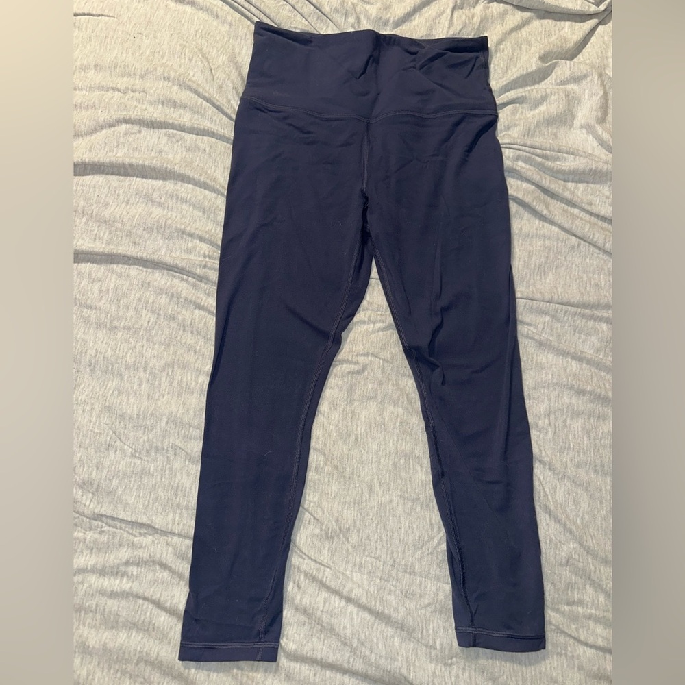 Athleta Blue Ultra High Rise Elation 7/8 Tight